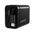 CANYON OnCharge 65RC, Вграден USB-C кабел 65W, USB Type-A, Power Delivery, Quick Charge, EU, Черен снимка 8