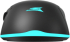 Мишка BARACUDA TURTLE-B, геймърска, 3200dpi, USB-A, 2.4GHz,LED, черен снимка 6