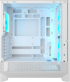 Кутия COUGAR AIRFACE 180, Mid Tower, ATX, RGB Control Button, 3х вентилатора, 2х 3,5\'\', 1х 2,5\'\', 1 USB 3.2 Type C, 1 USB 3.0 Type A, Бял снимка 3
