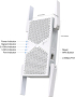 Безжичен екстендър TP-Link RE405BE BE6500 Wi-Fi 7 2-лентов снимка 3