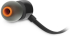 Слушалки JBL T110 BLK, Черни снимка 3