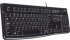 Клавиатура Logitech K120, USB, кабелна, БДС, черен снимка 3