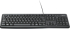 Клавиатура Logitech K120, USB, кабелна, БДС, черен снимка 1
