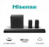 Озвучителна система Hisense AX5140Q,Soundbar, 5.1.4 Ch., 600W, BT, Dolby Atmos, Black снимка 1