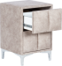 Нощно шкафче за спалня MOONLIGHT - бежов 03 снимка 4