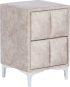 Нощно шкафче за спалня MOONLIGHT - бежов 03 снимка 1