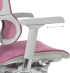 Ергономичен стол ERGOHUMAN IOO ELITE 2 - сива рамка - розов снимка 15