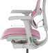 Ергономичен стол ERGOHUMAN IOO ELITE 2 - сива рамка - розов снимка 19