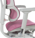 Ергономичен стол ERGOHUMAN IOO ELITE 2 - сива рамка - розов снимка 20