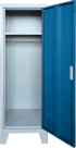  Метален шкаф Carmen CR-1605-1 JZ - сив / син снимка 3