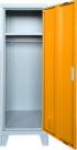 Метален шкаф Carmen CR-1605-1 JZ - сив / оранжев снимка 3