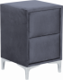Нощно шкафче за спалня BELLA - графит 29 снимка 1