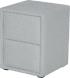 Нощно шкафче за спалня DIANA - светлосив 326 снимка 3