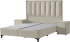 Тапицирана спалня с матрак PIANO 160 x 200 - бежов 02 снимка 2