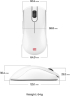 Мишка ZOWIE FK2-DW 4K, геймърска, безжична, 2.4G, 7 бутона, 3200 dpi, бял снимка 6