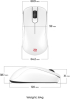 Мишка ZOWIE S2-DW 4K, геймърска, безжична, 2.4G, 7 бутона, 3200 dpi, бял снимка 7
