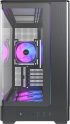 Montech кутия Case mATX - KING 15 PRO (B) - 4 x 120 mm A-RGB, USB-C снимка 3