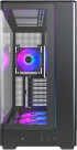 Кутия Montech Case ATX - KING 45 PRO (B) - 4 x 120 mm A-RGB, USB-C, Черна снимка 3
