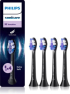 Четка за зъби Резервни глави Philips Sonicare S2 Sensitive HX6054, 4 броя, черен снимка 2