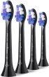 Четка за зъби Резервни глави Philips Sonicare S2 Sensitive HX6054, 4 броя, черен снимка 1