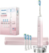 Четка за зъби PHILIPS Sonicare с акумулаторна батерия Diamond Clean 9000, 4 режима и 3 степени, 4 глави, калъф, розов снимка 3