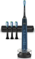 Четка за зъби PHILIPS Sonicare с акумулаторна батерия Diamond Clean 9000, 4 режима и 3 степени, 4 глави, калъф, син снимка 1