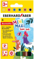  Eberhard Faber Цветни моливи Мини - Макси, 3 в 1, Jumbo, 6 цвята снимка 1