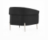 Фотьойл RFG Megan, с подлакътник, текстил, 890 х 820 х 740 mm, черен снимка 4
