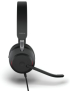 Слушалки JABRA Evolve2 40 SE, USB C-A, UC, Stereo, 117 dB, 20Hz-20kHz, черен снимка 2