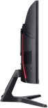 Монитор ACER ED240QP0BI, 23.6" 144Hz, FHD (1920x1080) 16:9, 1x D-Sub(VGA), 1x HDMI, Черен снимка 3