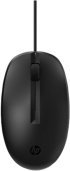 HP 128 Жична Лазерна Мишка, 1200 dpi, Черна снимка 1