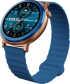 Смарт часовник HiFuture Aurora, 1.43" AMOLED, Bluetooth Call, IP68 Водоустойчив, Магнитна каишка, Син снимка 3