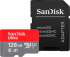 Карта памет SanDisk Ultra microSDXC 128GB + SD Adapter 140MB-s A1 Class 10 UHS-I снимка 1