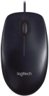 Logitech M90, с кабел, оптична, 3 бутона, 1000 dpi, USB снимка 1