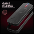 Кутия/Чекмедже за HDD AXAGON EEM2-GAM, USB 3.2 Gen 2 към M.2 NVMe/SATA, 10Gbps, UASP, RGB, алуминиев, черен снимка 2