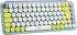  Logitech POP Keys Wireless Mechanical Keyboard With Emoji Keys - зелен-лилав снимка 3