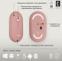 Logitech Pebble 2 M350s (910-007014), оптична (4000dpi), безжична, Bluetooth, розова, SilentTouch снимка 4