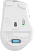 Мишка A4tech FG35CS Plus, безжична, 2.4Ghz, безшумна, 3200 DPI, 6 бутона, USB-C, бял снимка 2