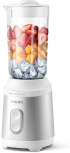 Блендер Philips Series 3000 HR2510, мини, 350 W, ProBlend, 2 настройки на скоростта, бяло и метал снимка 3