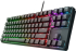 TRUST GXT864 Cada TKL Gaming Клавиатура, RGB Подсветка, USB-A 2.0, Черна снимка 1