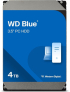 HDD вътрешен Western Digital Blue WD40EZZX, 4TB, SATA3, 3.5", 5400rpm, 256MB снимка 2