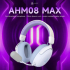 Ajazz безжични геймърски слушалки Wireless Gaming Headphones - AHM08 MAX Purple, White, Blue - Bluetooth , 2.4G снимка 7