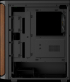 Gamdias кутия Case ATX - AURA GC11 Wood Black - USB-C снимка 8