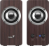 Genius тонколони Speakers 2.0 - SP-HF400 - 10W RMS, Dark Brown снимка 1