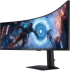 Монитор SAMSUNG LS49FG910EUXEN 49\'\'. Извит, VA Dual Quad HD (5120x1440), 32:9, 144Hz, 1ms, 350 cd/m², 2x HDMI, DP, USB, Черен снимка 3