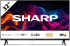 Телевизор Sharp 32GF3265E, 32" Full HD QLED Google TV, 1920x1080 Frameless, DVB-T-T2-C-S-S2, HDR10, Speaker 2x8W, Черен снимка 1