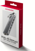 USB Хъб AXAGON HMC-7HX2 USB-C 3.2 Gen 1 hub, 2x USB-A + 1x USB-C, 2x HDMI 4K 60Hz, GLAN, PD 100W, 15cm USB-C cable снимка 2