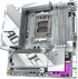 Дънна платка GIGABYTE B850M AORUS ELITE WIGI 6E ICE, AM5, Micro ATX, 4x DDR5, 1x DP, 1x HDMI, 2x PCI-E x16, 1x M.2, 4x SATA снимка 1