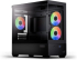 AeroCool кутия Case mATX - P300D Digi-G-BK-v1 - Digital Display, USB-C, 3 x 120 mm A-RGB снимка 1
