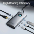 Orico докинг станция Docking Station Type-C - PW11-6PR-GY-EP - HDMI x 1, USB-C x 1, USB3.0 x 3, USB-C PD100W x 1, LAN x 1 (1Gbps) снимка 5